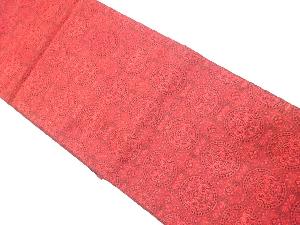 華紋織り出し　名古屋帯